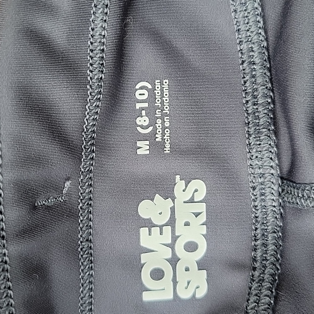 🍀Love&Sports Biking Shorts, gray, drawstring, Pockets!!!! - Picture 7 of 8